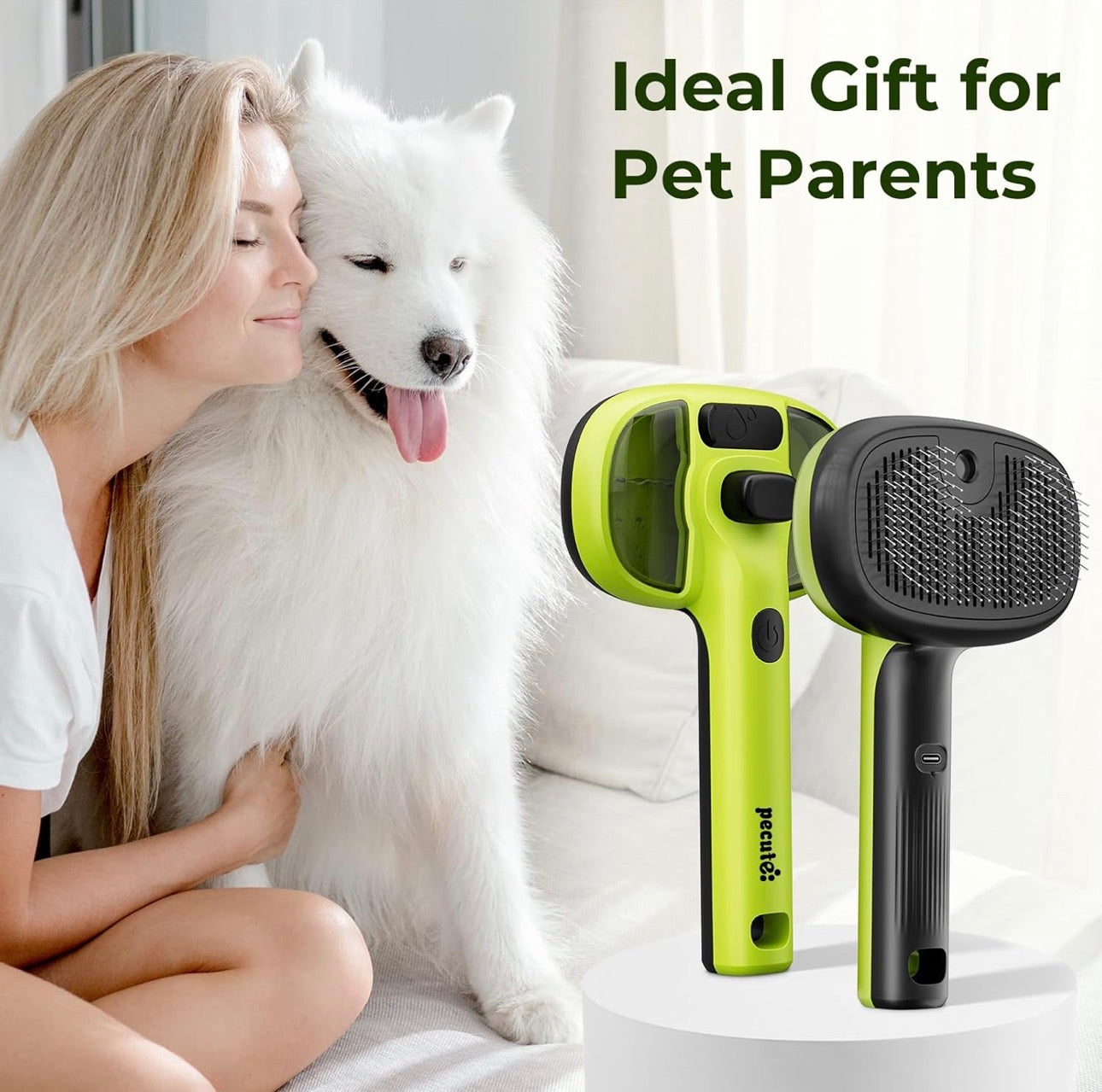FurAway Steam Brush For Dog &Cat - FurAway